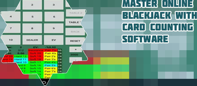 Blackjack counter software