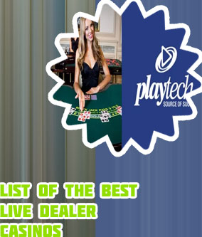 Live dealer casino software